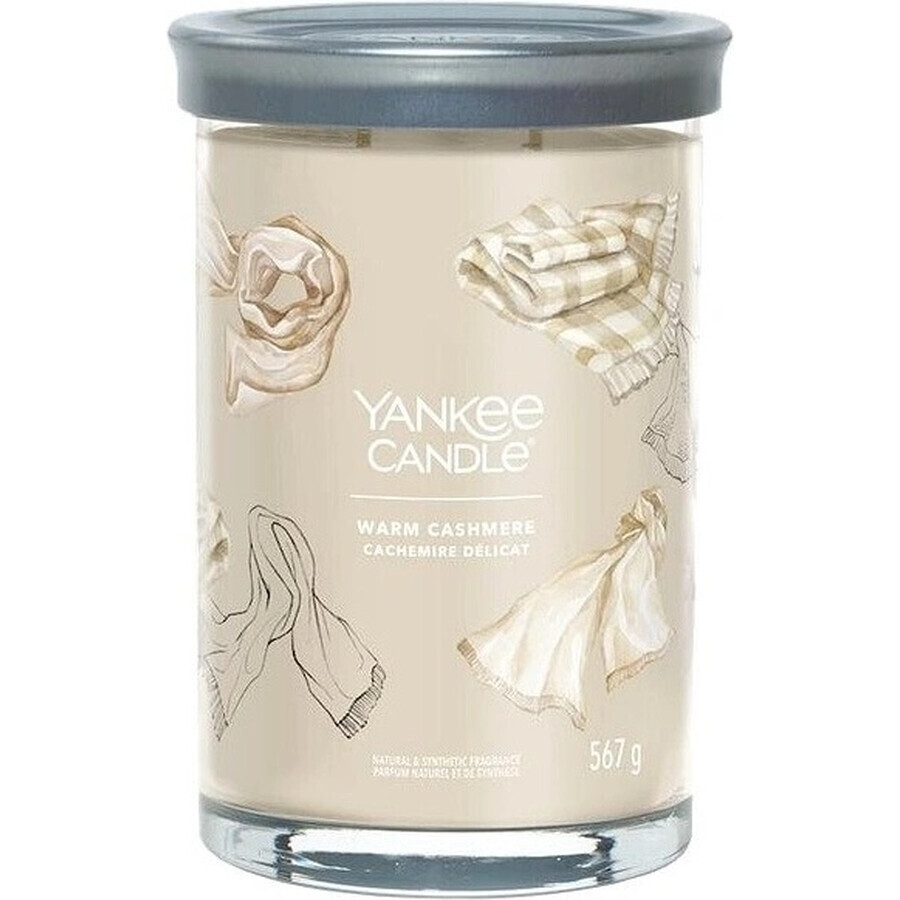 Yankee Candle Signature Large Warm Cashmere Candle 1×567 g Warm Cashmere 1×567 g scented candle