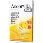 ASCORVITA MAX tbl vitamine C, D et zinc 1x30 pcs