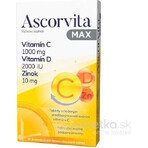 ASCORVITA MAX tbl vitamine C, D et zinc 1x30 pcs