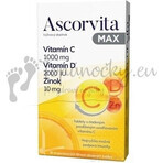 ASCORVITA MAX tbl vitamine C, D et zinc 1x30 pcs