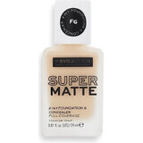 Revolution Relove, Foundation Supermatte F6, maquillage 1×24 ml, maquillage