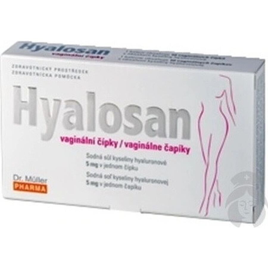 Dr. Müller HYALOSAN Vaginal Gel 10×7.5 ml, tubes