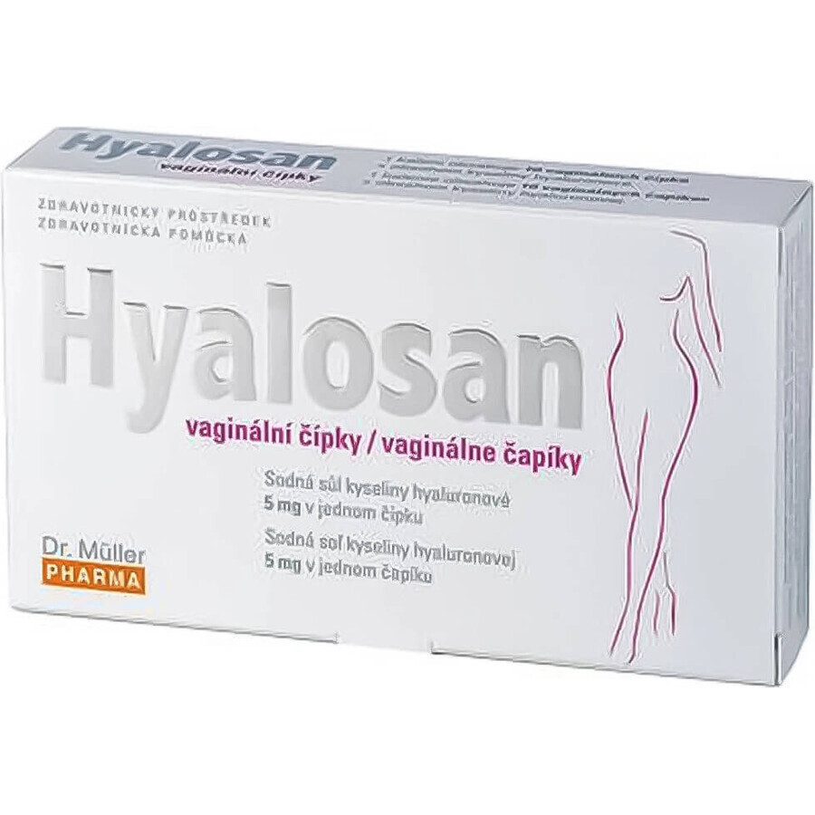 Dr. Müller HYALOSAN Vaginal Gel 10×7.5 ml, tubes