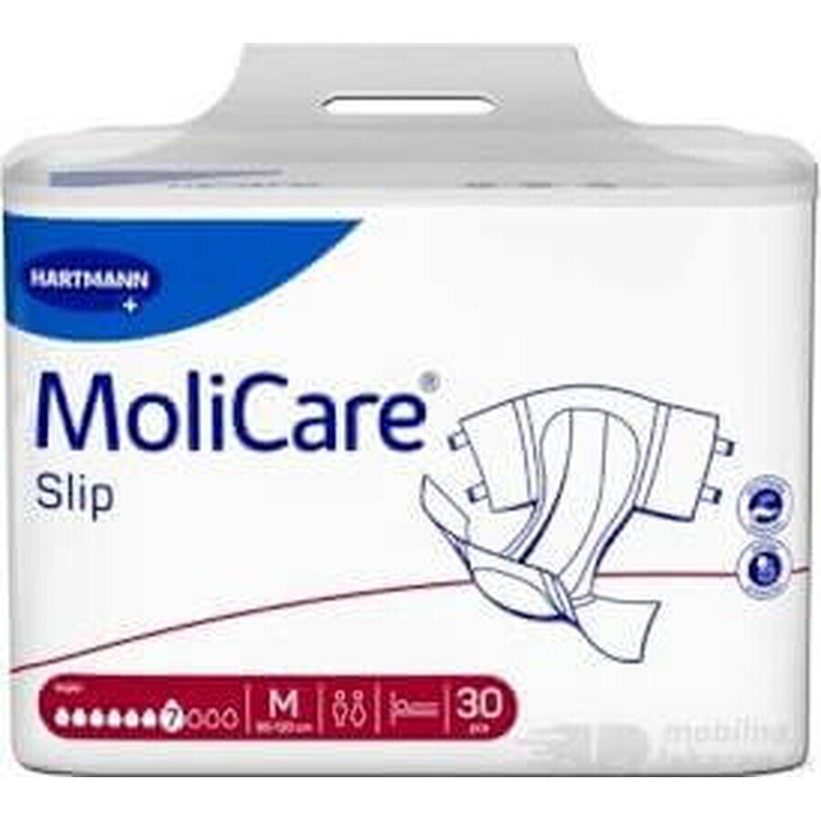 MoliCare Slip super 7 sq. M 1×30 pezzi, slip per incontinenza