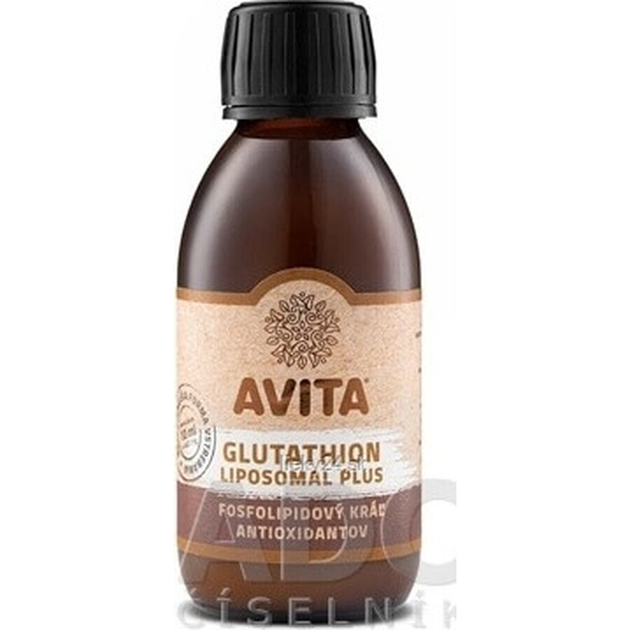 AVITA GLUTATHION LIPOSOMAL PLUS 1×200 ml, complexe de phospholipides