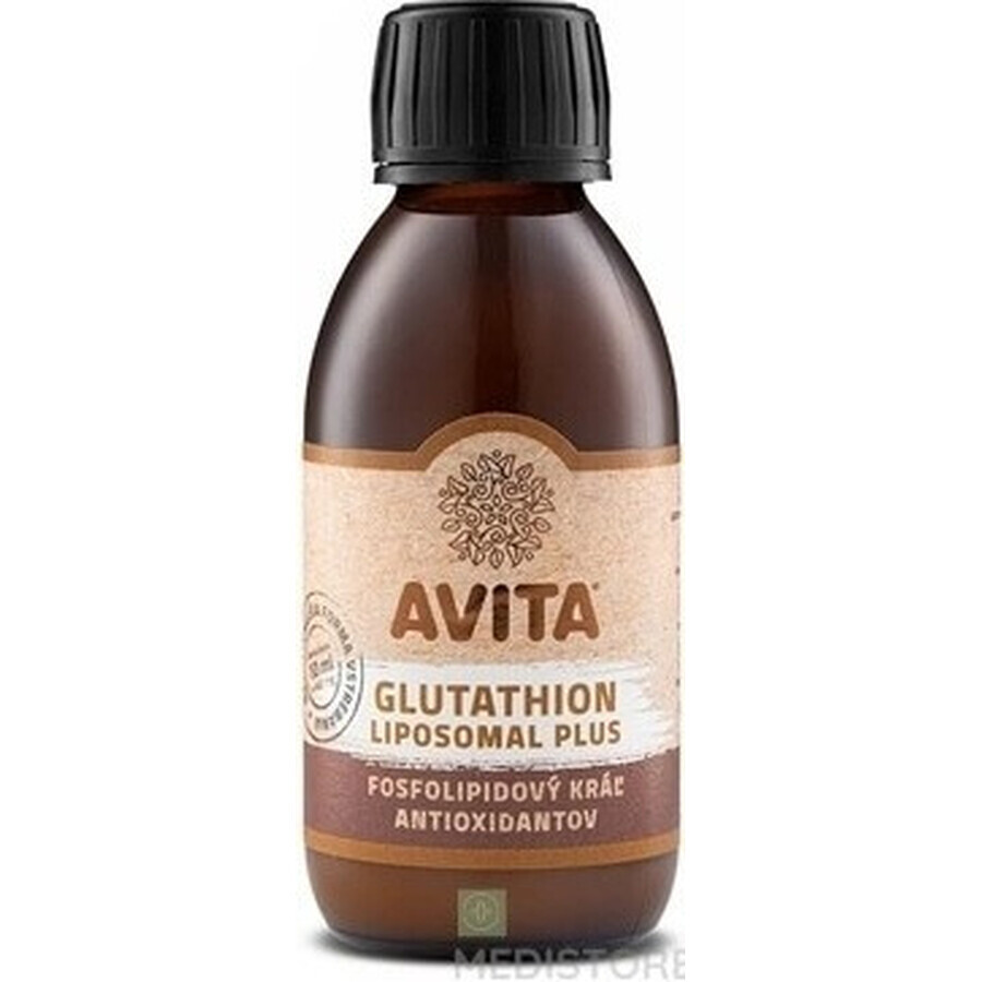 AVITA GLUTATHION LIPOSOMAL PLUS 1×200 ml, complexe de phospholipides