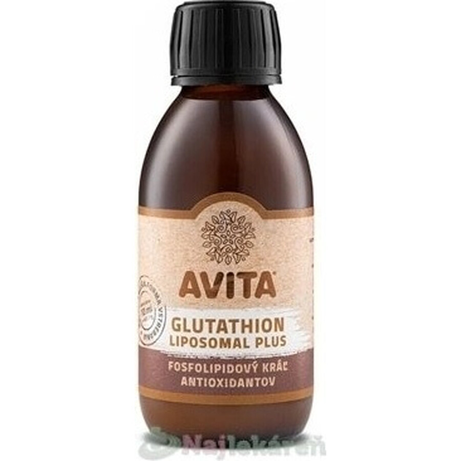 AVITA GLUTATHION LIPOSOMAL PLUS 1×200 ml, complexe de phospholipides