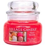 Vela perfumada Village Candle en vidrio - French Macaroon, pequeña 1×1 ud, vela perfumada