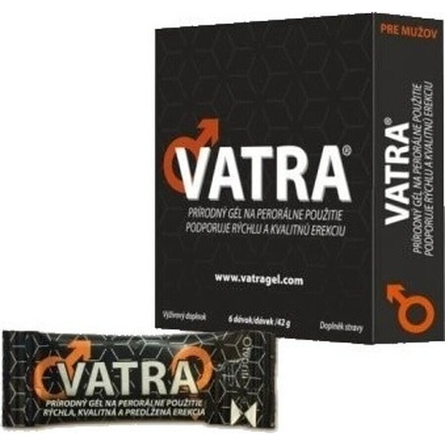 VATRA for men gel for oral use 6x7 g (42 g)