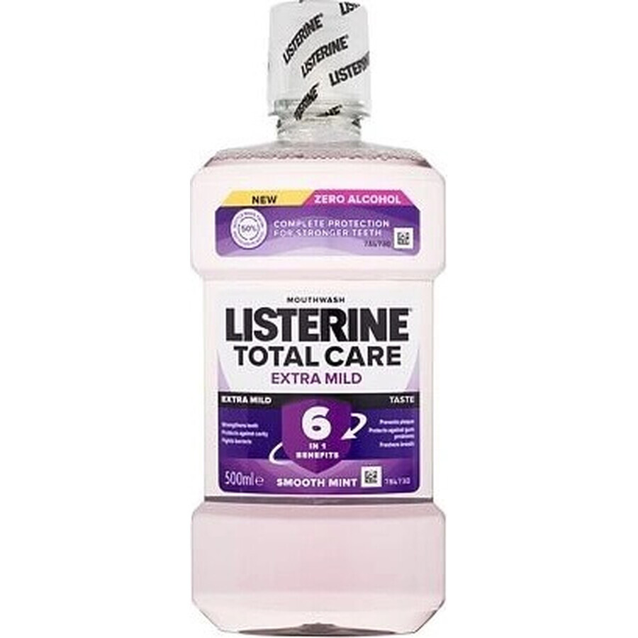 LISTERINE® TOTAL CARE Colutorio Extra Suave 1×500 ml, enjuague bucal