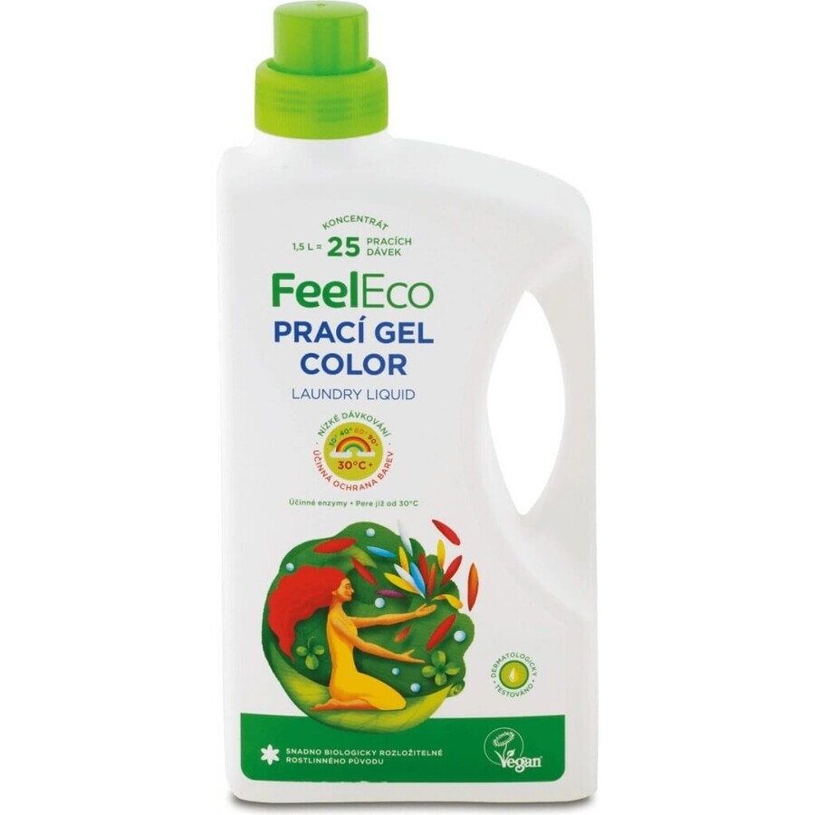 Feel Eco Laundry color gel 1×1500 ml for colored laundry