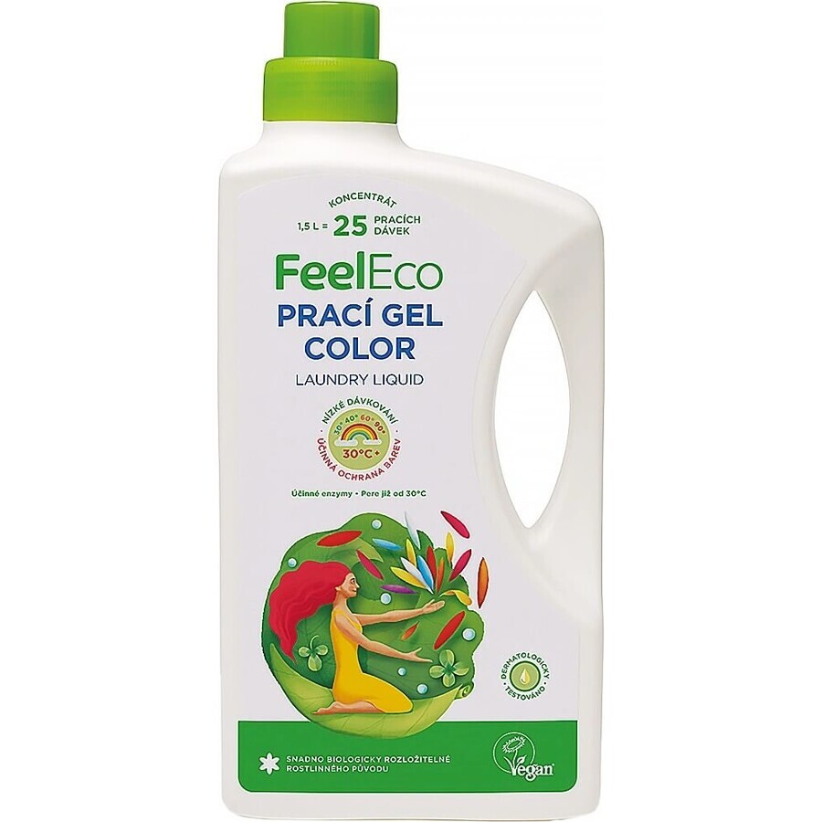 Feel Eco Laundry color gel 1×1500 ml for colored laundry