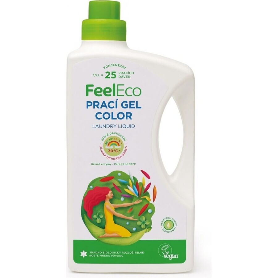 Feel Eco Laundry color gel 1×1500 ml for colored laundry