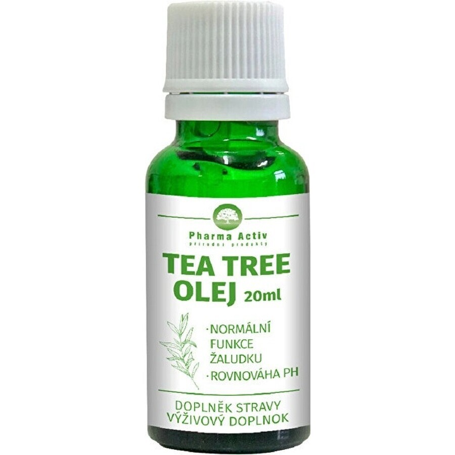 Pharma Activ HUILE DE TEA TREE 1×20ml, préparation pour le bain