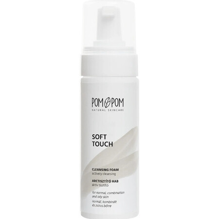 POMPOM SOFT TOUCH FACE CLEANSING FOAM 1×150 ml, gezichtsreinigend schuim