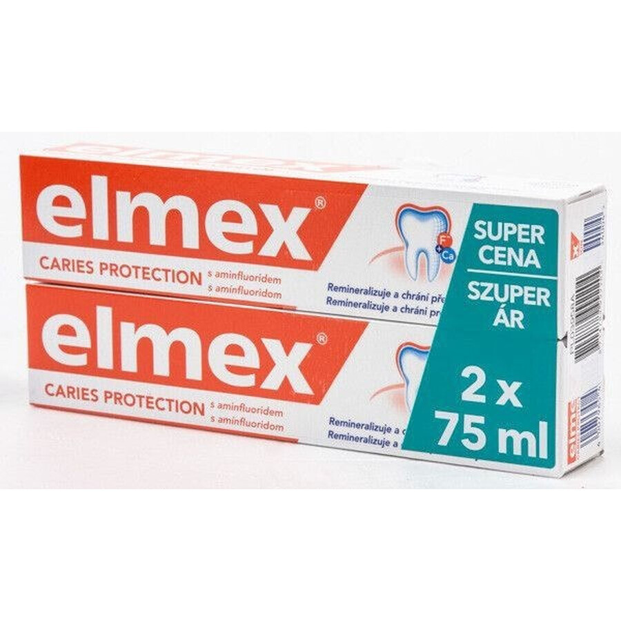 ELMEX Dentifrice pour enfants 50ML+ZK,POHAR,ZP 12ML 1×1 pc, set d'hygiène dentaire pour enfants