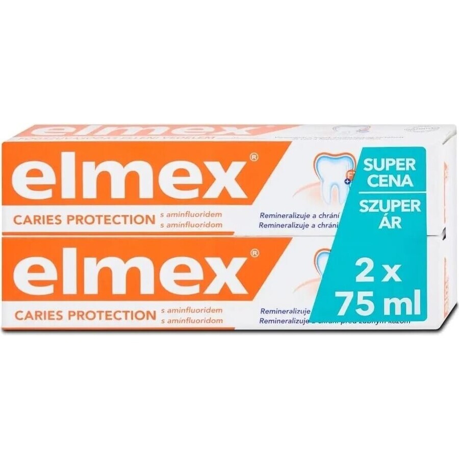 ELMEX Dentifrice pour enfants 50ML+ZK,POHAR,ZP 12ML 1×1 pc, set d'hygiène dentaire pour enfants