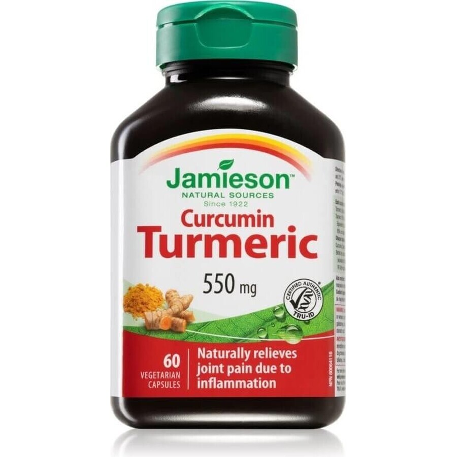 JAMIESON KURKUMIN 550 mg 1×60 cps, integratore alimentare