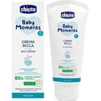 CHICCO Nourishing Baby Moments Cream 85% ingrediente naturale 100ml, 0m+ 1×100 ml