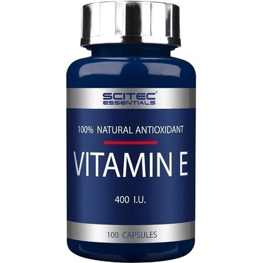 Scitec Nutrition Vitamin E 1×100 cps, food supplement