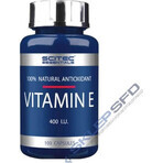 Scitec Nutrition Vitamin E 1×100 cps, food supplement