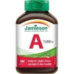 Jamieson Vitamina A 10 000 UI 1×100 tbl, complemento alimenticio