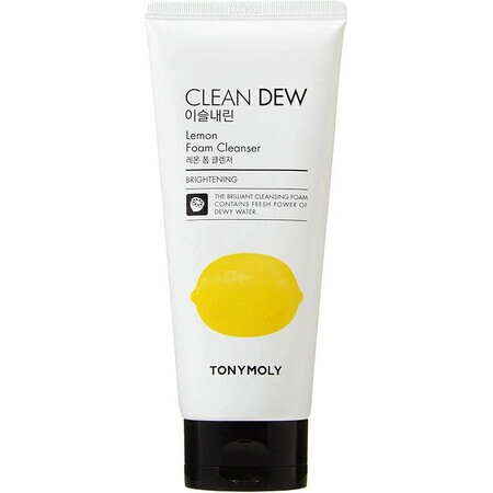 Tony Moly Clean Dew Lemon spumă de curățare 180 ml 1×180 ml