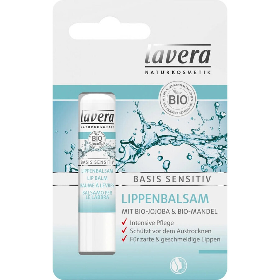 lavera Basis Lip Balm SENSITIVE 1×4,5 g, lip balm