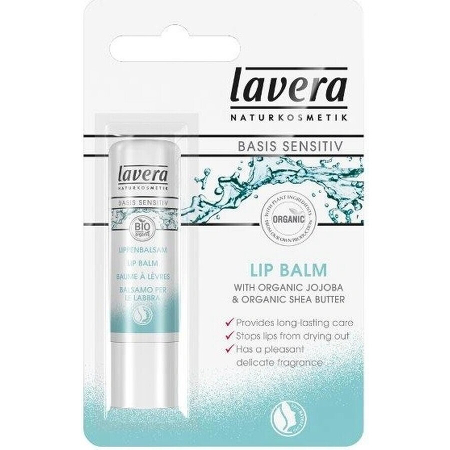 lavera Basis Lip Balm SENSITIVE 1×4,5 g, lip balm