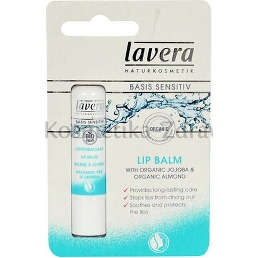 lavera Basis Lip Balm SENSITIVE 1×4,5 g, lip balm