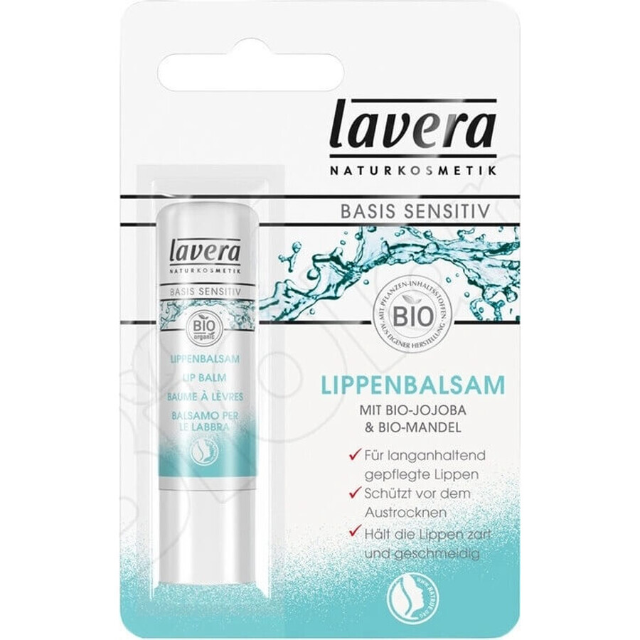 lavera Basis Lip Balm SENSITIVE 1×4,5 g, lip balm