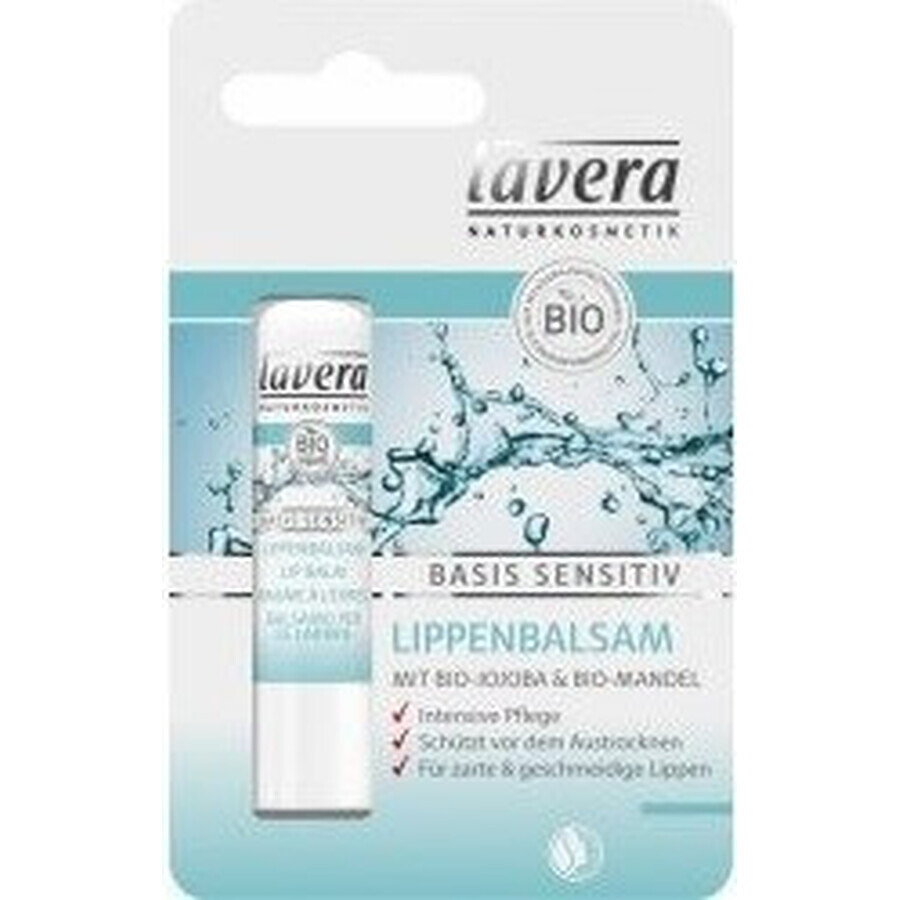 lavera Basis Lip Balm SENSITIVE 1×4,5 g, lip balm