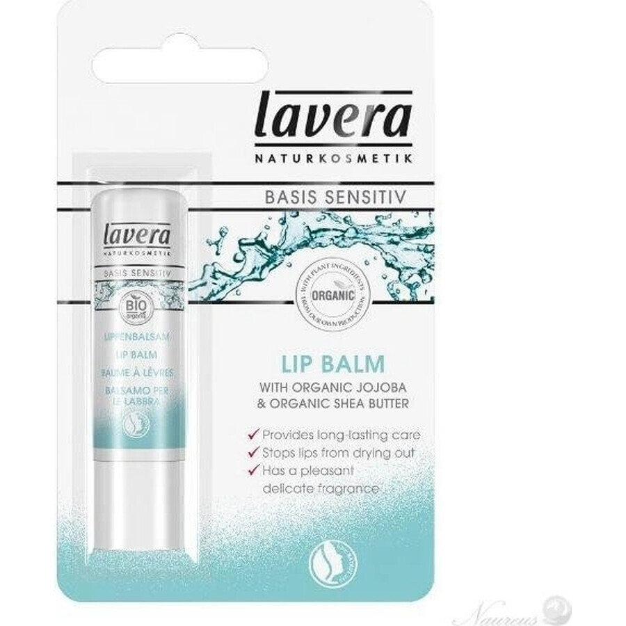 lavera Basis Lip Balm SENSITIVE 1×4,5 g, lip balm