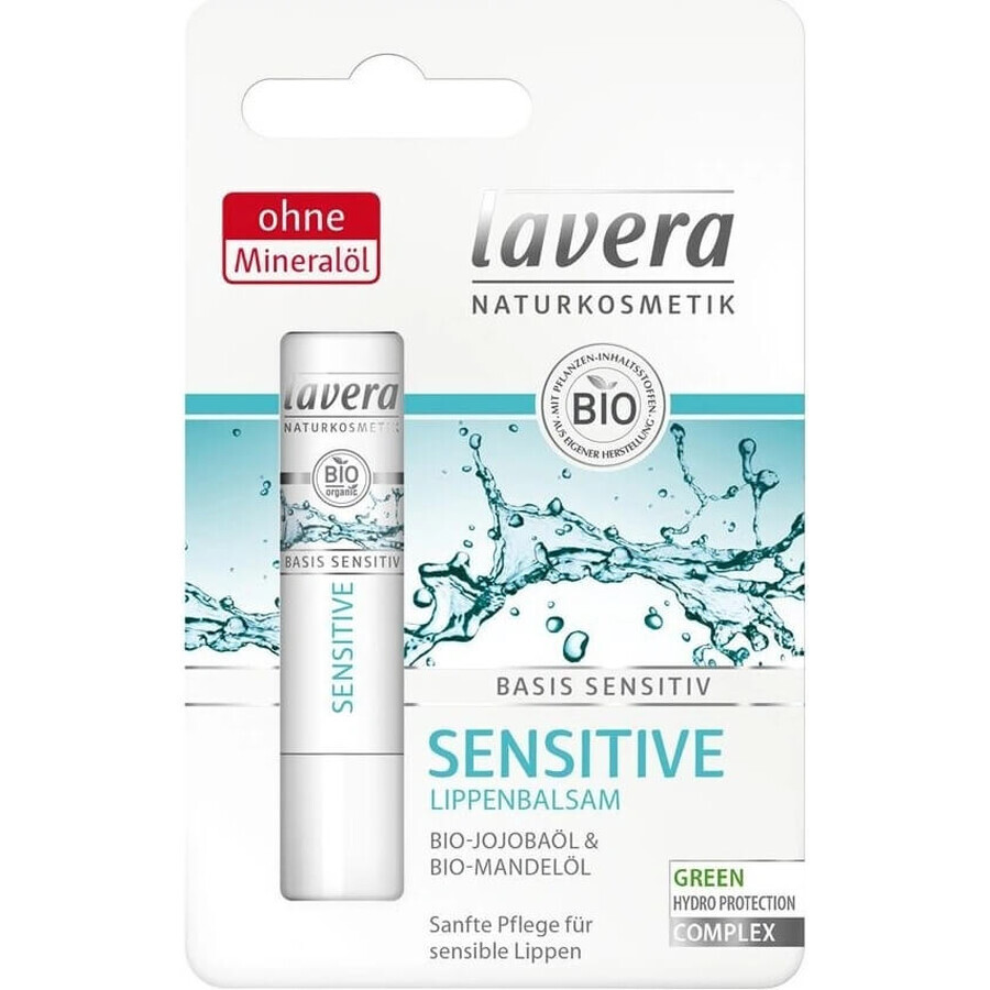 lavera Basis Lip Balm SENSITIVE 1×4,5 g, lip balm