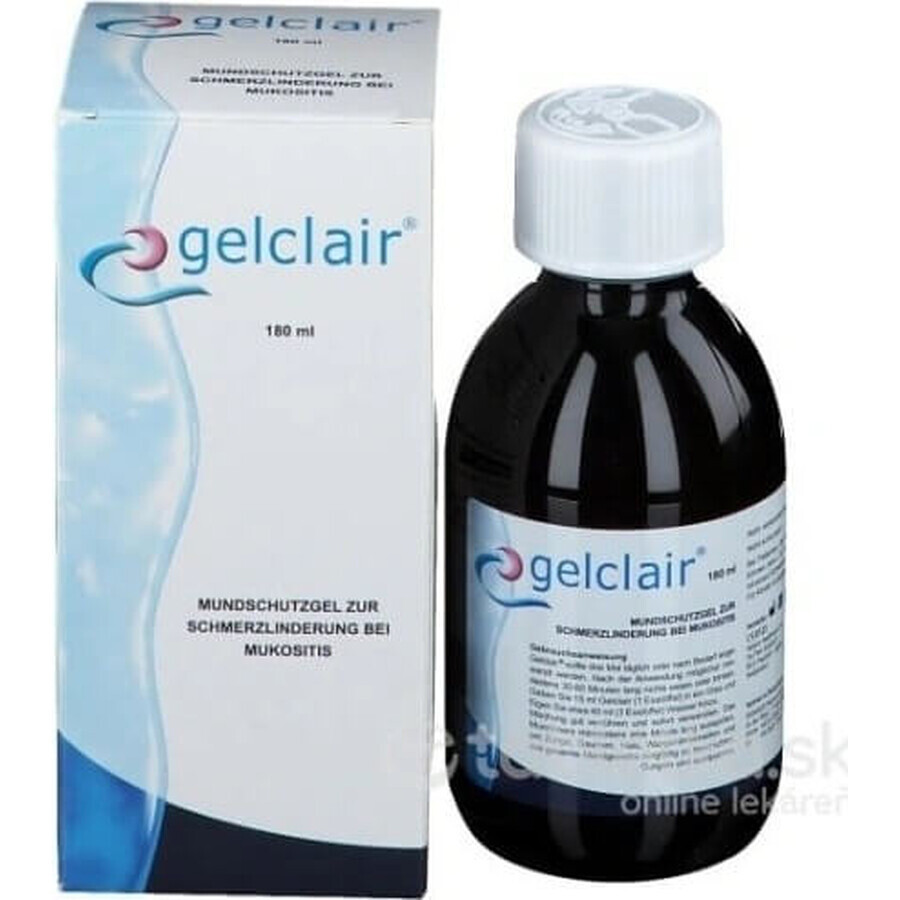 GELCLAIR GEL POUR L'ÉLIMINATION DU SENS GURGIQUE 1×180 ml, complément alimentaire