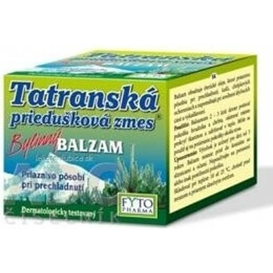 FYTO Tatra mélange de plantes pour les bronches BALM 1×40 g pour les rhumes