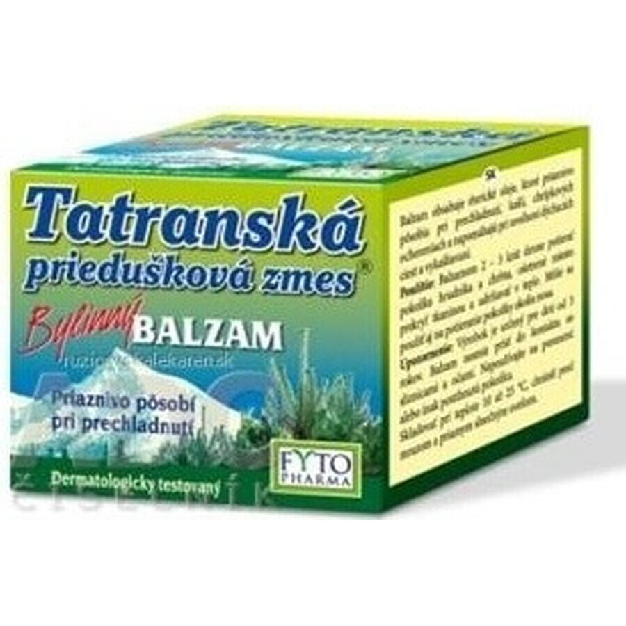 FYTO Tatra mélange de plantes pour les bronches BALM 1×40 g pour les rhumes