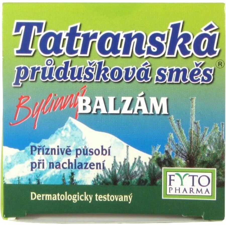 FYTO Tatra mélange de plantes pour les bronches BALM 1×40 g pour les rhumes