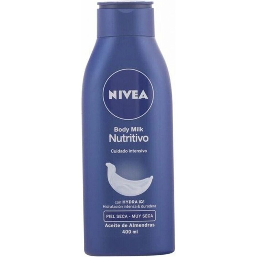 NIVEA LATTE CORPO - SCHIUMA SECCA 1×400 ml, trattamento a lunga durata