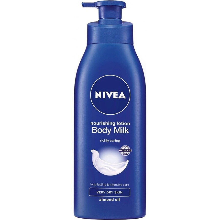 NIVEA LATTE CORPO - SCHIUMA SECCA 1×400 ml, trattamento a lunga durata