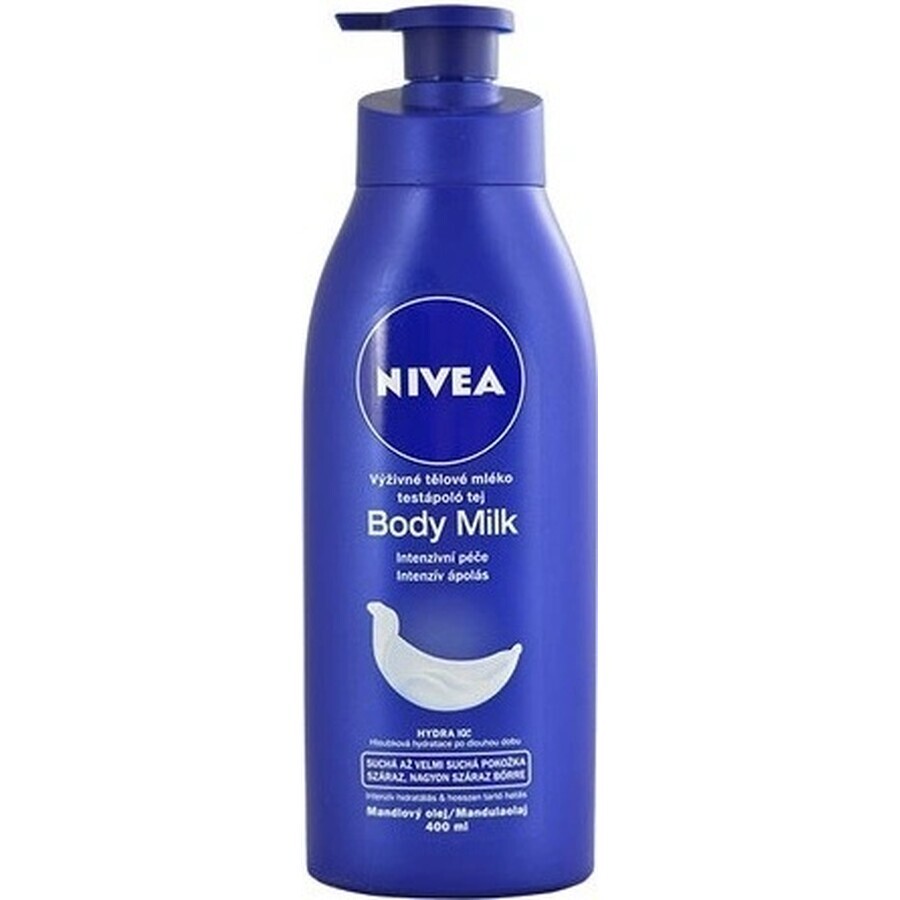 NIVEA LATTE CORPO - SCHIUMA SECCA 1×400 ml, trattamento a lunga durata