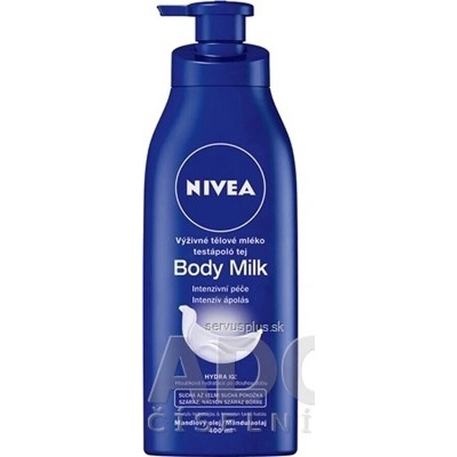 NIVEA LATTE CORPO - SCHIUMA SECCA 1×400 ml, trattamento a lunga durata