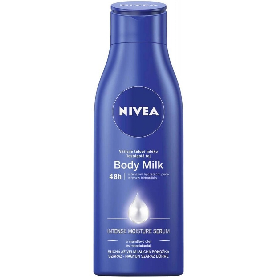 NIVEA LATTE CORPO - SCHIUMA SECCA 1×400 ml, trattamento a lunga durata