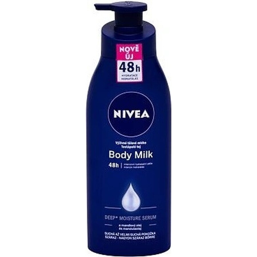 NIVEA LATTE CORPO - SCHIUMA SECCA 1×400 ml, trattamento a lunga durata