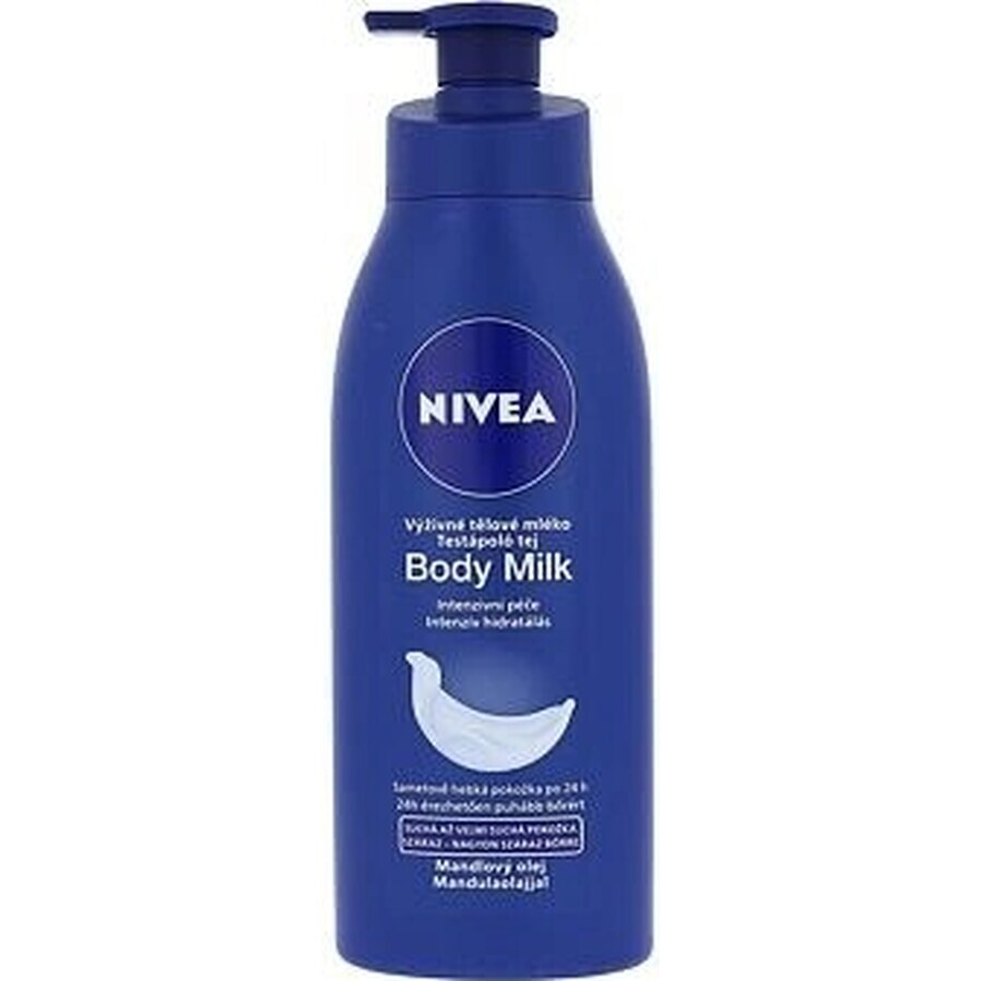 NIVEA LATTE CORPO - SCHIUMA SECCA 1×400 ml, trattamento a lunga durata