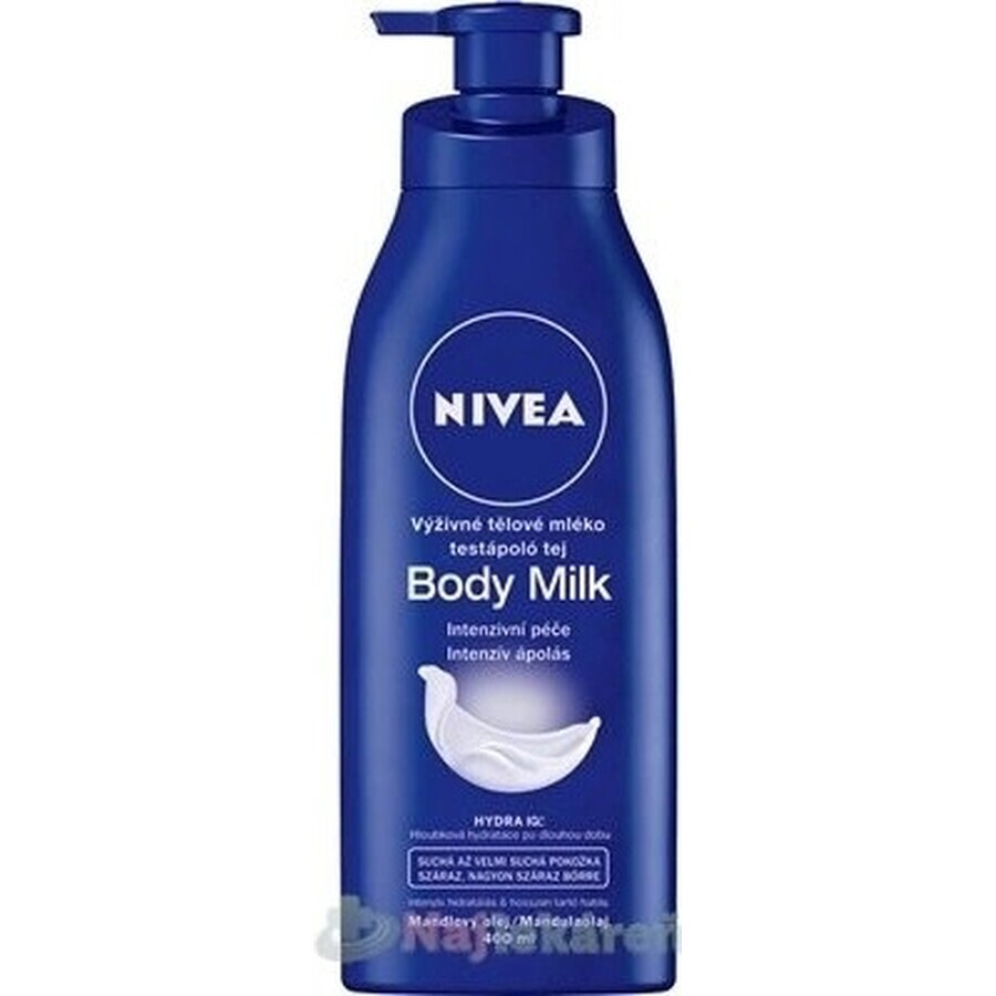 NIVEA LATTE CORPO - SCHIUMA SECCA 1×400 ml, trattamento a lunga durata