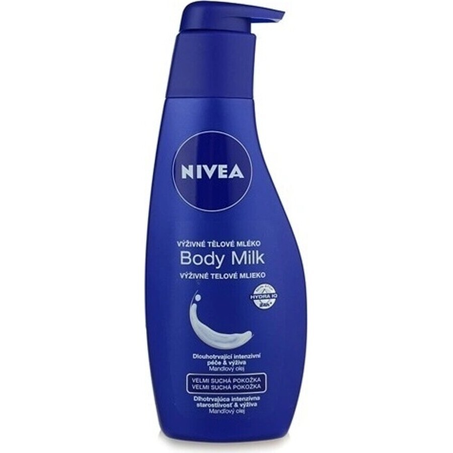 NIVEA LATTE CORPO - SCHIUMA SECCA 1×400 ml, trattamento a lunga durata