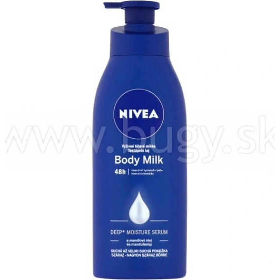 NIVEA LATTE CORPO - SCHIUMA SECCA 1×400 ml, trattamento a lunga durata