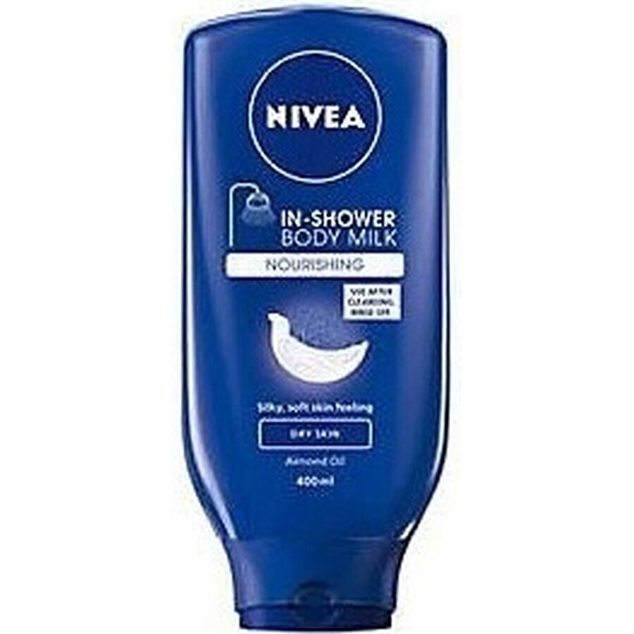 NIVEA LATTE CORPO - SCHIUMA SECCA 1×400 ml, trattamento a lunga durata