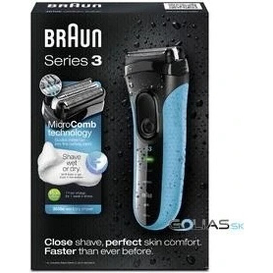 BRAUN Seria 3 3010s W&D 1×1 buc, aparat de ras